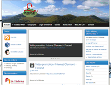 Tablet Screenshot of internatclermont.com